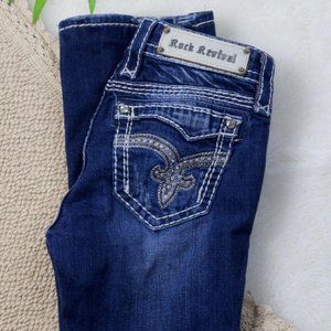 Rock Revival Vivian Boot Jeans Size 25